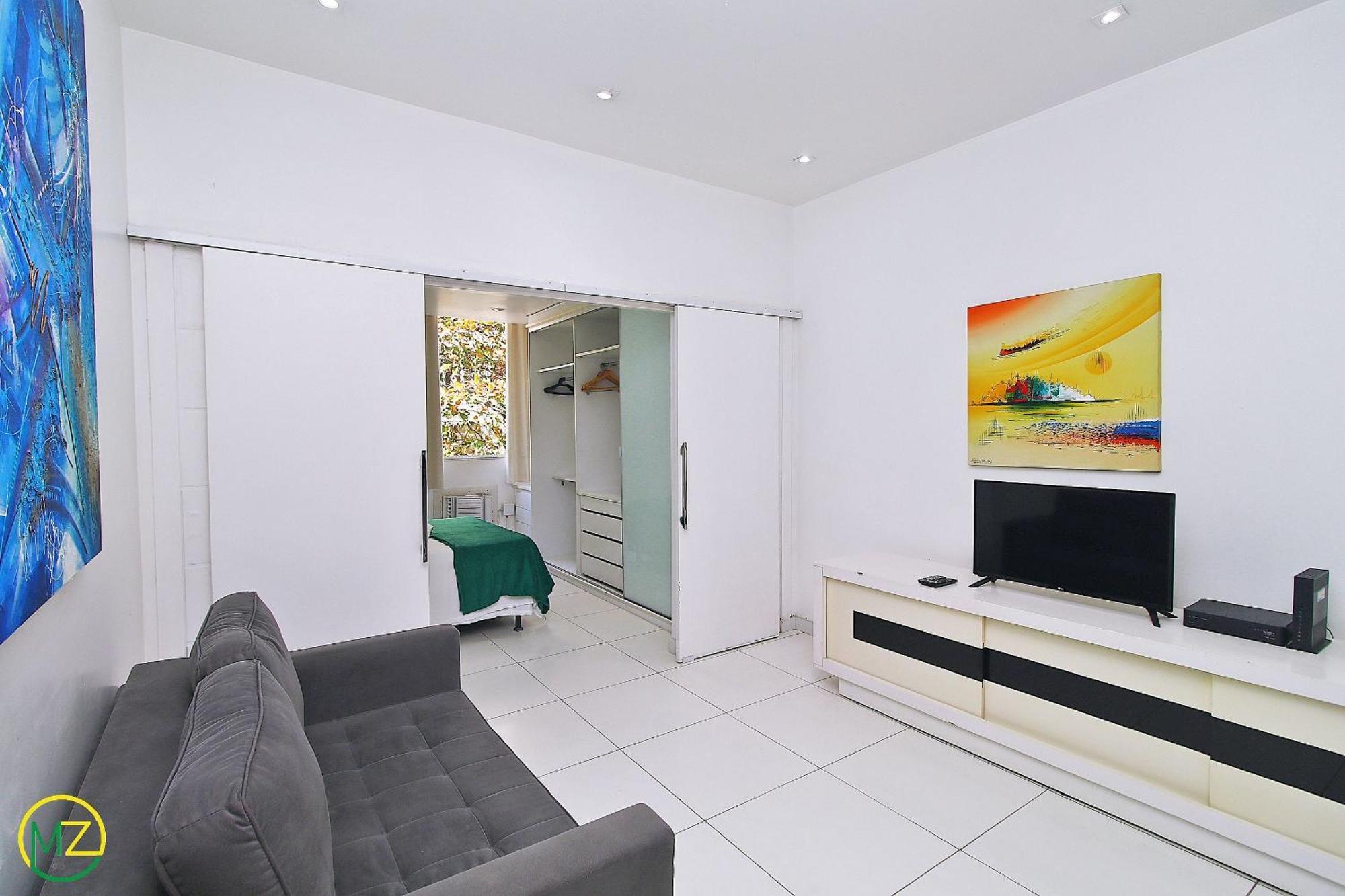 Studio Com Vista Lateral Para O Mar Em Copacabana Ρίο ντε Τζανέιρο Εξωτερικό φωτογραφία